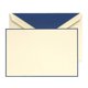 thumbnail image 1 of Tarjetas Crane & Co. Regent Blue – Pack de 10 en color ecru blanco, 1 of 1