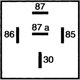 thumbnail image 5 of Relé Hella 933332051 12 V 20/40 A, 5 of 5