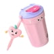 thumbnail image 2 of Taza De Café Aislada De 450 Ml Con Tapa Taza De Vacío Para Oficina Mochilero Senderismo Rosa, 2 of 3
