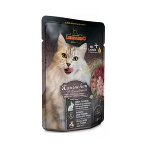 Genérico - Alimento Leonardo Conejo Y Arandano - Sobre 85G Amarillo 756435-1