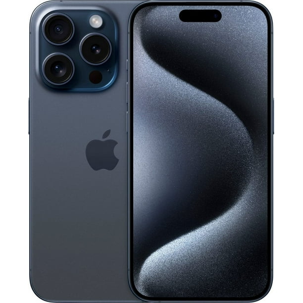 Iphone 15 Pro Restaurado - Completamente Desbloqueado - 512 Gb Titanio Azul (reacondicionado)
