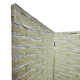 thumbnail image 3 of Biombo De Ratán Color Crema Plegable, 3 of 4