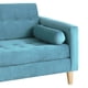 thumbnail image 4 of Sofa Retro 3C Felpa 05 Turquesa, 4 of 6