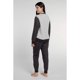 thumbnail image 2 of Pijama Largo Algodón Gris Talla XL, 2 of 4