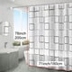 thumbnail image 1 of 1pc Shower Curtain With 12 Hooks, Waterproof And Mildew-Proof Bath Curtain, Bathroom Decor, Curtain For Windows, 1 of 5