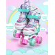 thumbnail image 4 of Patines SULIFEEL Rainbow Unicorn ajustables, talla 28-36, 4 of 6