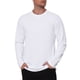 thumbnail image 5 of Camisetas de Algodón para Hombre INSPIRE CHIC Manga Larga Cuello Redondo Talla XL Blanco, 5 of 6
