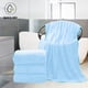 thumbnail image 2 of Juego de toallas de baño Cosy Family de microfibra, paquete de 4 unidades, color aguamarina, 2 of 7