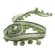 thumbnail image 4 of 5 Yd Cortina Cortina Cinta Pom Pom Borla Franja Costura Tapicería Decoración Verde, 4 of 5