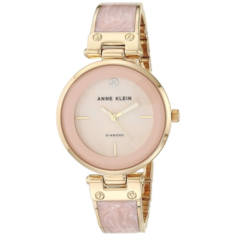 Reloj Anne Klein Ak/2512Lpgb Para Mujer En Tono Dorado Con Diamante