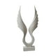 thumbnail image 2 of Estatua Ala Escultura Abstracta Minimalista Resina, 2 of 3
