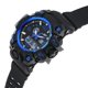 thumbnail image 2 of Reloj Sonata SF Sparq 77129PP03W con esfera negra y correa negra, 2 of 4