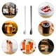 thumbnail image 5 of Cucharas de café, agitadores de café de acero inoxidable, cucharitas de té pequeñas, 4 minicucharas de espresso, 5 of 5