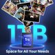 thumbnail image 3 of Tarjeta SD DIGIERA 1 TB UHS-I 170 MB/s C10 U3 V30, 3 of 8