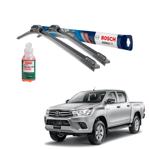 Plumillas Bosch Aerofit Para Toyota Hilux 2016-2023