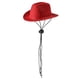 thumbnail image 3 of Sombrero de mascotas, gorro de disfraz de gato, accesorios para fotos con correa elástica ajustable, decoración de cachorros para fiesta temática, dis , Rojo, 3 of 5