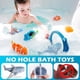 thumbnail image 2 of Juguetes de baño sin orificios y libres de moho para bebés y niños, 6 piezas, 2 of 3