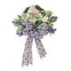 thumbnail image 5 of Guirnalda de puerta delantera de Pascua, corona decorativa colgante para pared de salón, flor Artificial, mano de obra exquisita rústica hecha a mano , Los 50cm, 5 of 5