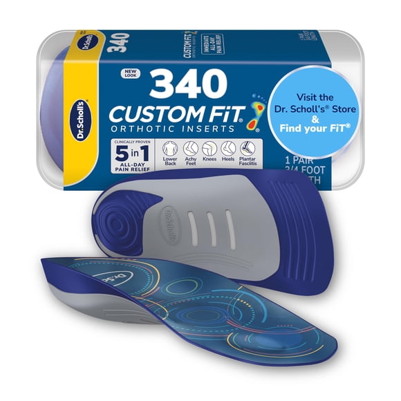 Insertos Orthotics Dr. Scholl's Custom Fit CF 340 de longitud 3/4