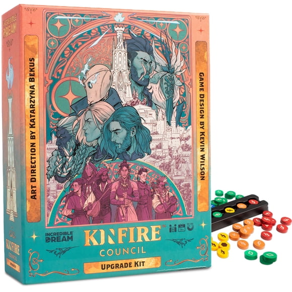 Kit de mejora para juego de mesa Kinfire Council de Incredible Dream