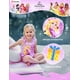 thumbnail image 3 of Traje de baño Disney Rapunzel de 2 piezas para niñas de 3 a 4 años, color morado, 3 of 6