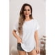 thumbnail image 3 of Blusa Polera Mujer Manga Corta Tipo Encaje Tendencia Premium 5001, 3 of 3