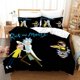 thumbnail image 2 of Rick And Morty Cartoon Quilt Duvet Cover Set Bedding Soft Bed Linen3-Piece Bedding Set, 2 of 5
