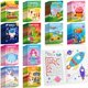 thumbnail image 1 of Libros para colorear BenLouis 17 x 12 cm, 12 unidades, para niños de 4‑8 años, 1 of 7