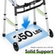 thumbnail image 3 of Walker DELOG Narrow para personas mayores, plegable, 350 libras, 3 of 8