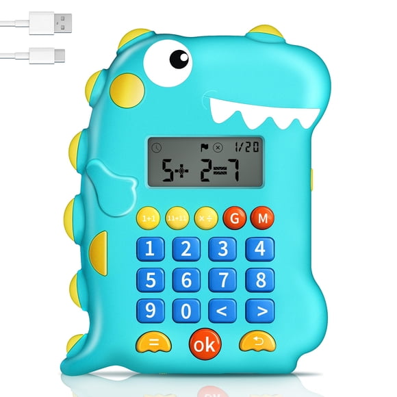 Calculadora para niños JAESITETER Juegos de matemáticas 4 modos lógicos