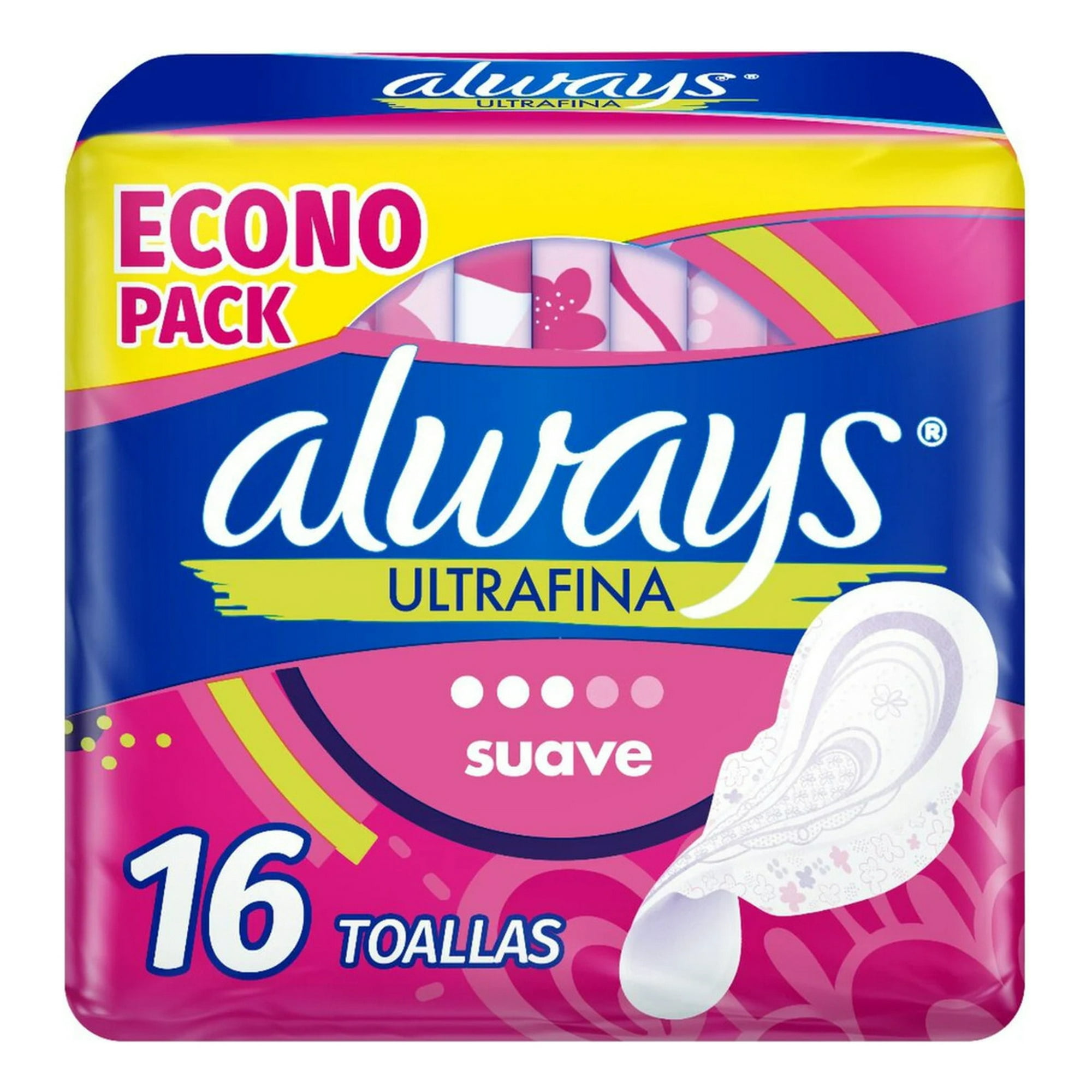 Toallas Diurnas Always Ultrafina Suave 16 Und