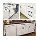 thumbnail image 4 of 10 Unidade Tirador Inoxidable Mango De Puerta 150x12mm Negro, 4 of 5