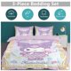 thumbnail image 5 of Kuromi Print Bedding Set Pattern Duvet Cove Set 3 Pieces 1 Quilt Cover And 2 Pillowcases for Women Men Teens, 5 of 5