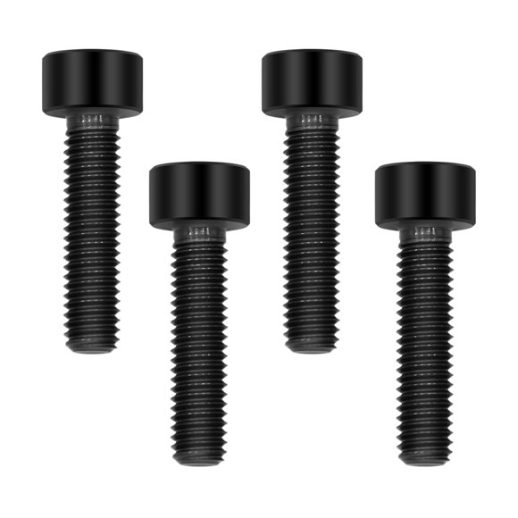 Tornillos TIRYTU M5x20 de titanio, juego de 4 piezas, negro
