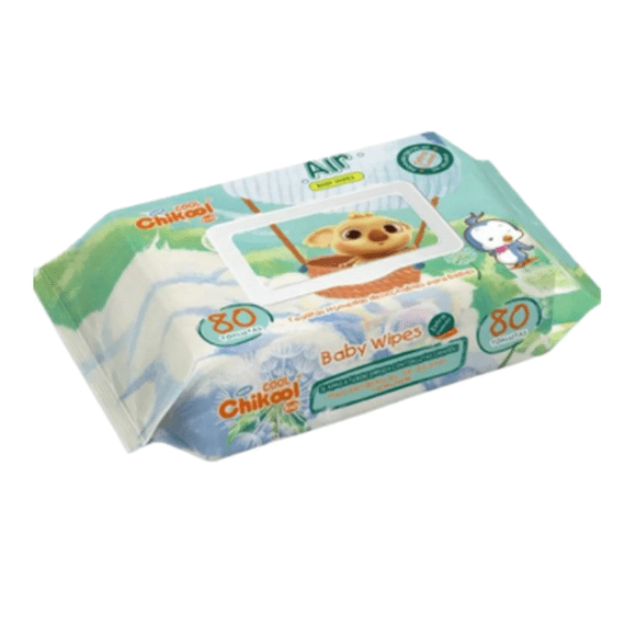 Pack x 9 Paquetes de Toallas Chikool Air Kids Baby Wipes