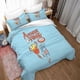 thumbnail image 2 of Juego de ropa de cama de Finn de Aventura - Cómodo y ligero. Juego de ropa de cama de 3 piezas con estampado de dibujos animados (disponible en varios tamaños)., 2 of 3