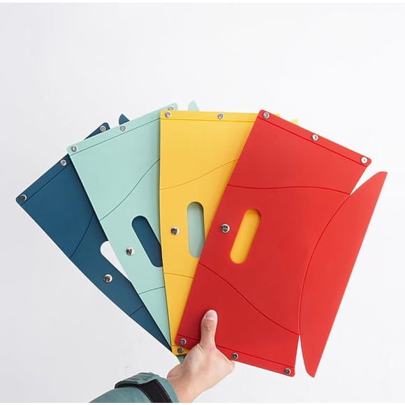 Banquito de camping YUFNMKT, pack de 4, plegable, liviano y portátil