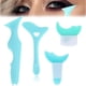 thumbnail image 1 of Plantillas de delineador de ojos 4 piezas Reutilizable Maquillaje de ojos Herramienta de ayuda Multifuncional Silicona Delineador de ojos Herramienta de ayuda Máscara Escudo Sombra de ojos Delineador, 1 of 7