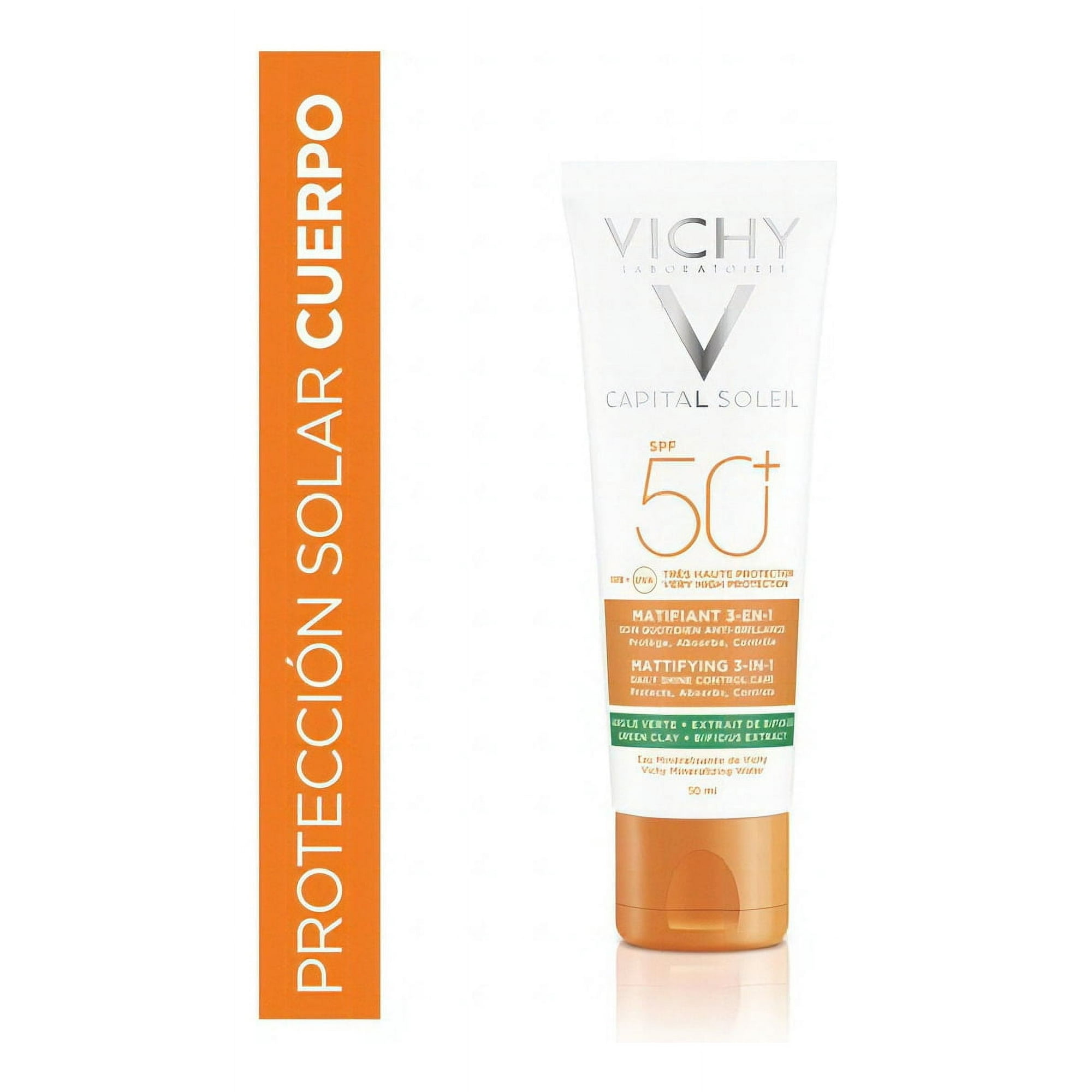 Protector Solar Vichy Capital Soleil Matificante 3 En 1 50ml