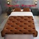thumbnail image 1 of 3pcs Chocolate Cookies Theme Print Three Piece Bedding Set Soft Quilt Cover And Two Pillowcases, 1 of 5