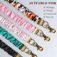 thumbnail image 5 of Lanyard WEZEBEL con coletero floral elástico para credencial, 5 of 5