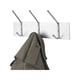 thumbnail image 4 of Perchero de pared Safco 4161 con 3 ganchos, plateado, 4 of 4