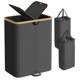thumbnail image 1 of Cesto para ropa SONGMICS de 2 compartimentos, 150 L, con bolsa extraíble, 1 of 6