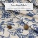 thumbnail image 2 of Cortina de ducha AmazerBath 183 cm azul marino con flores y borlas, 2 of 7
