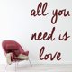 thumbnail image 2 of Decomural The Beatles All You Need Is Love WS-41004, 2 of 2