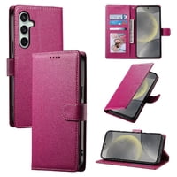 Funda Para Foxdock Samsung Galaxy S24 Fe– Cuero Premium, 3 Ranuras Para Tarjetas, Protección Contra Impactos