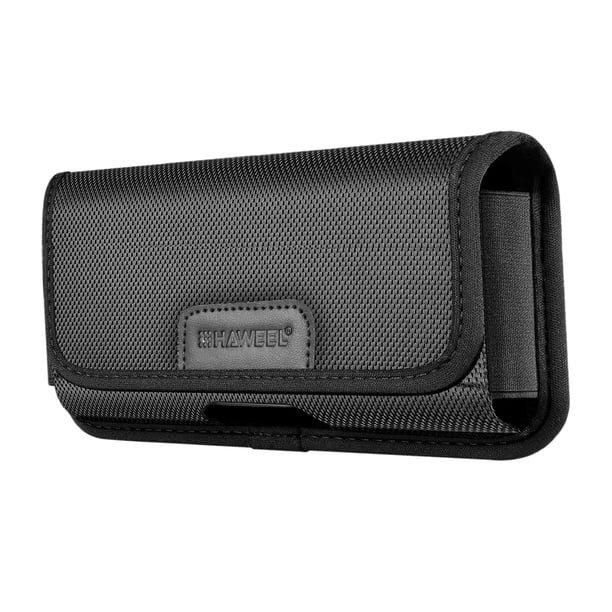 Funda para teléfono celular Estuche de transporte Accesorio para teléfono celular Estuche protector negro a prueba de golpes Resistente a los arañazos , L horizontales