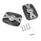 thumbnail image 1 of Cubierta De Tapa De Tanque De Líquido De Frenos De Motocicleta De 2 Piezas Para BMW C400GT 2019-2023 Plata, 1 of 3
