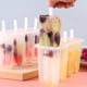 thumbnail image 2 of Ice Cream Popsicle Mold Summer Household Refrigerator Homemade Ice Cream Popsicle Ice Maker Ice Tray Convenient Simple Four-grid Easy-to-release DIY Ice Cream Boxes Kitchen Tools, 2 of 4