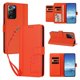 thumbnail image 2 of Funda Cartera Trébol para Samsung Galaxy Note 20 Ultra con Ranuras Tarjetas y Carga Inalámbrica Naranja, 2 of 6